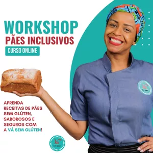 Imagem de Vá Sem Glúten - Workshop de Pães Inclusivos criado por Vá Sem Glúten na hotmart