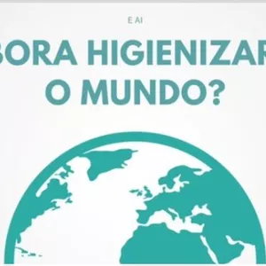 Imagem de capa para o Curso online Bora Higienizar o Mundo (PT)