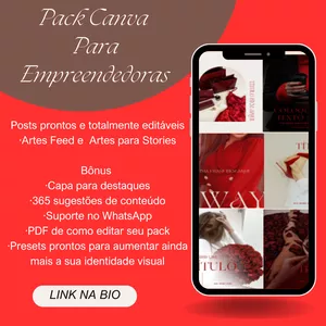 Imagem do curso Pacs de templates para empreendedoras  