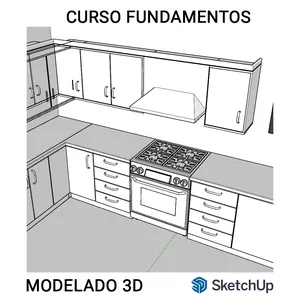 Imagen de portada para Curso online Curso SketchUp Pro