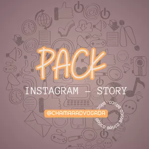 Imagem de capa para o Curso online Pack Instagram e Storys. 