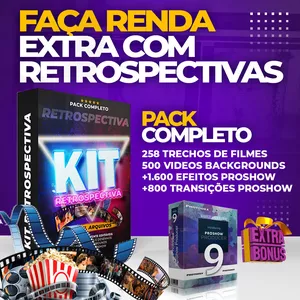 Imagem de capa para o Ebook KIT RETROSPECTIVAS