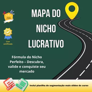 Imagem do curso Mapa do Nicho Lucrativo: Descubra, valide e conquiste seu mercado