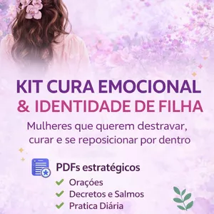Imagem de capa para o Ebook Kit Cura Interior &amp; Recomeço Espiritual – Mulher Restaurada