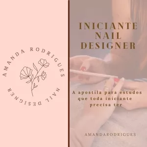 Imagem de capa para o Ebook Ebook para iniciante em Nail Designer