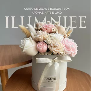 Imagem de Velas e Bouquet Box: Aromas, Arte e Luxo | Por Gabriela Horst criado por Gabriela Horst na hotmart