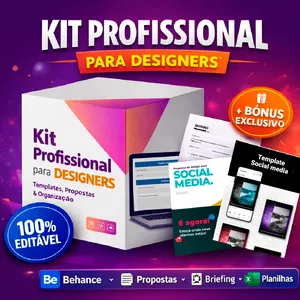 Imagem de capa para o Ebook Pacote Completo para Designers: Do Briefing ao Fechamento