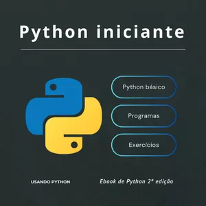 Imagem do curso Python iniciante - Guia prático e essencial de Python
