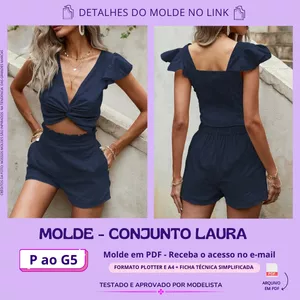 Imagem de capa para o Curso online MOLDE CONJUNTO LAURA