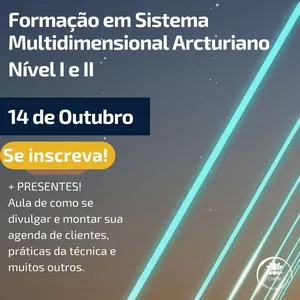 Imagem do curso Sistema Arcturiano de Cura Multidimensional - Nível I e II - Curso Online