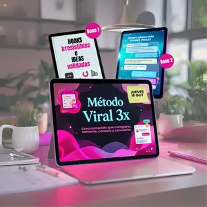 Imagen de portada para Curso online Método Viral 3x