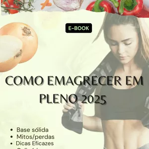 Imagem de capa para o Ebook Seca Rápido: O Guia Descomplicado para Emagrecer em 2025