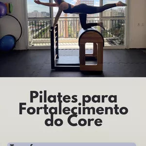 Imagem de capa para o Ebook Pilates para Fortalecimento do Core