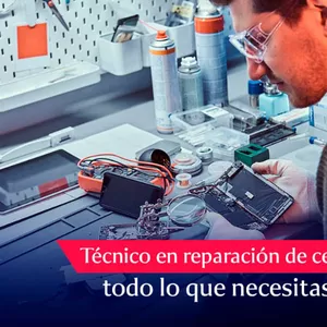 Imagen de portada para Curso online Reparación  de Celular 