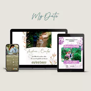 Imagen de portada para Curso online Pack de plantillas de invitaciones para bodas