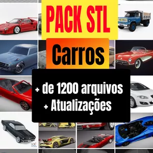 Imagen de portada para Curso online PAck STL Carros