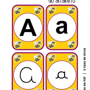 Imagem de capa para o Ebook Jogo da memória do alfabeto