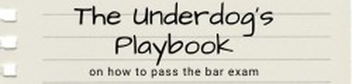 The Underdog's Playbook for Passing the Bar Exam logo