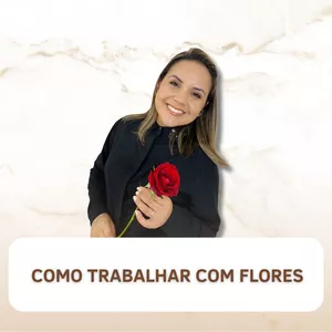 Imagem de capa para o Curso online Como trabalhar com flores