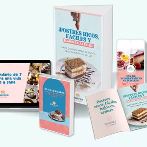 Imagen de portada para Curso online Postres ricos, fáciles y bajos en azúcar
