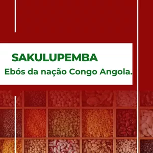 Imagem de capa para o Ebook SAKULUPEMBA Ebós na nação Congo Angola.