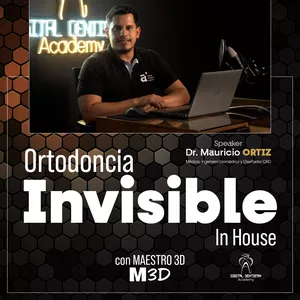 Imagen de portada para Curso online Ortodoncia Invisible In-House con Maestro 3D