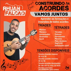 Imagem de Construindo Acordes com Rhuan Falcão criado por Rhuan Falcão na hotmart