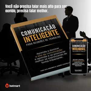 Imagem de capa para o Ebook Livro digital: Comunicação Inteligente para Reuniões de Trabalho