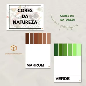 Imagem de capa para o Ebook Dinâmica paleta de cores da natureza 