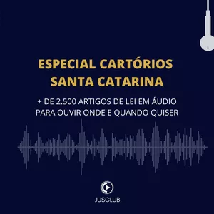 Imagem de capa para o Curso online JusClub Especial Cartórios - Santa Catarina