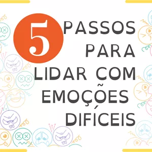 Imagem de capa para o Curso online 5 Passos para Lidar com Emoções Difíceis