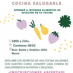 Imagen de portada para Curso online Curso básico de cocina saludable.