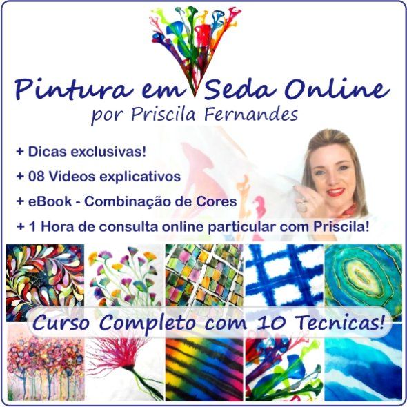 Imagem do curso Curso de Pintura em Seda - 10 Tecnicas Exclusivas!
