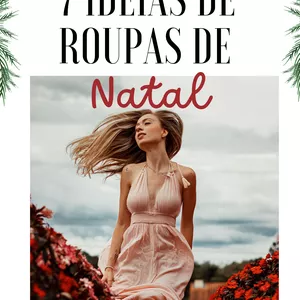 Imagem de capa para o Ebook 7 IDEIAS DE ROUPAS DE NATAL