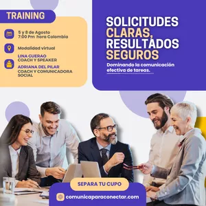 Imagen de portada para Curso online Workshop Solicitudes Claras, Resultados Efectivos. Dominando la Comunicación Efectiva de Tareas
