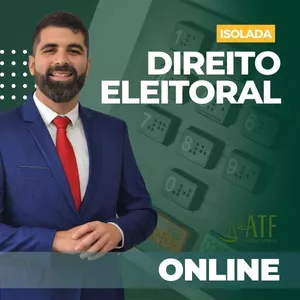 Imagem de capa para o Curso online DIREITO ELEITORAL COM ÊNFASE EM PROCESSO