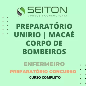 Imagem do curso Curso Online Preparatório UNIRIO MACAÉ | CORPO DE BOMBEIROS
