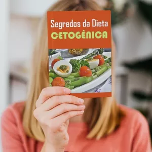 Imagem de capa para o Ebook Segredos da dieta Cetogênica