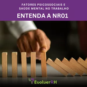 Imagem de capa para o Ebook E-book Saúde Mental no Trabalho e a atualização da NR 01