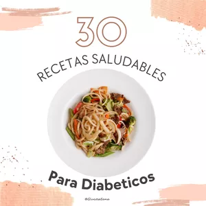 Imagen de portada para Ebook 30 Recetas Saludables Para Diabéticos