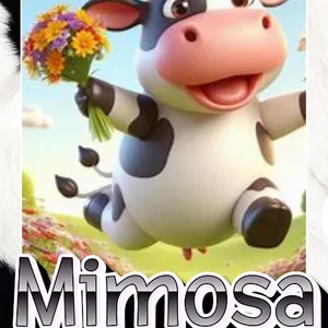 Imagem de capa para o Ebook Mimosa, a vaquinha fujona