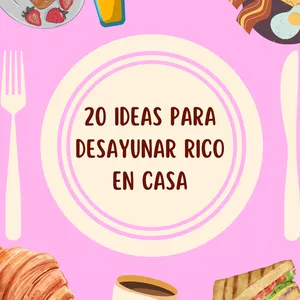 Imagen de portada para Ebook 20 ideas para desayunar rico en casa