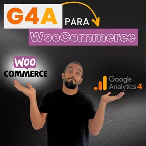 Imagem do curso GA4 para Woocommerce