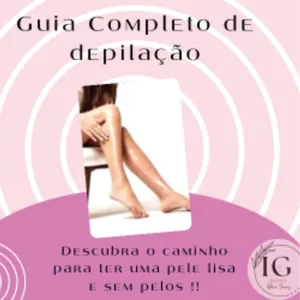 Imagem de capa para o Ebook Guia Completo de Depilação