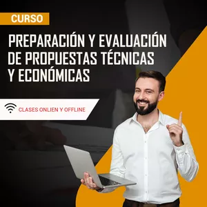 Imagen de portada para Curso online CURSO TALLER: PREPARACIÓN Y EVALUACIÓN DE PROPUESTAS TÉCNICAS - ECONÓMICAS DE SERVICIOS DE CONSULTORÍA DE ESTUDIOS Y DE OBRAS CIVILES