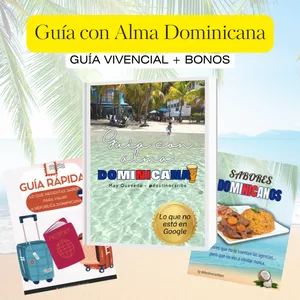 Imagen de portada para Ebook GUIA CON ALMA DOMINICANA: Vive la Isla desde adentro