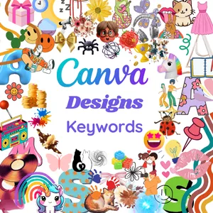 Canva Designs +260 Keywords