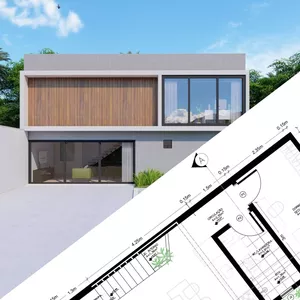 Imagem de capa para o Curso online Projeto Arquitetônico Completo EDÍCULA LOFT  DE 4X10 METROS PRANCHA A1