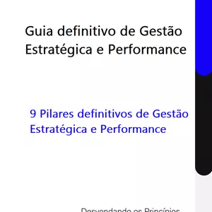 Imagem de capa para o Ebook Gestão Estratégica e Performance