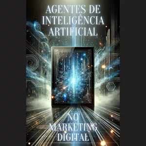 Imagem de capa para o Ebook Agentes de Inteligência Artificial no Marketing Digital